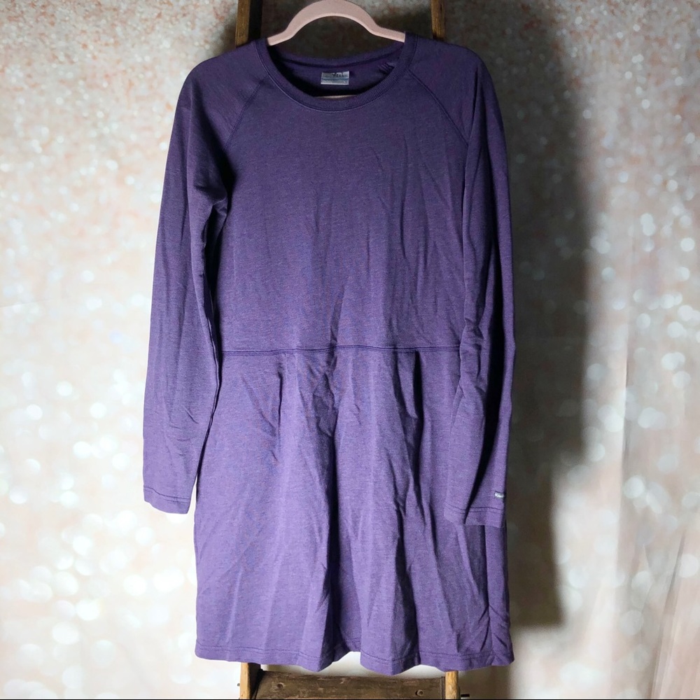 Columbia Purple Sweater Dress Size Large